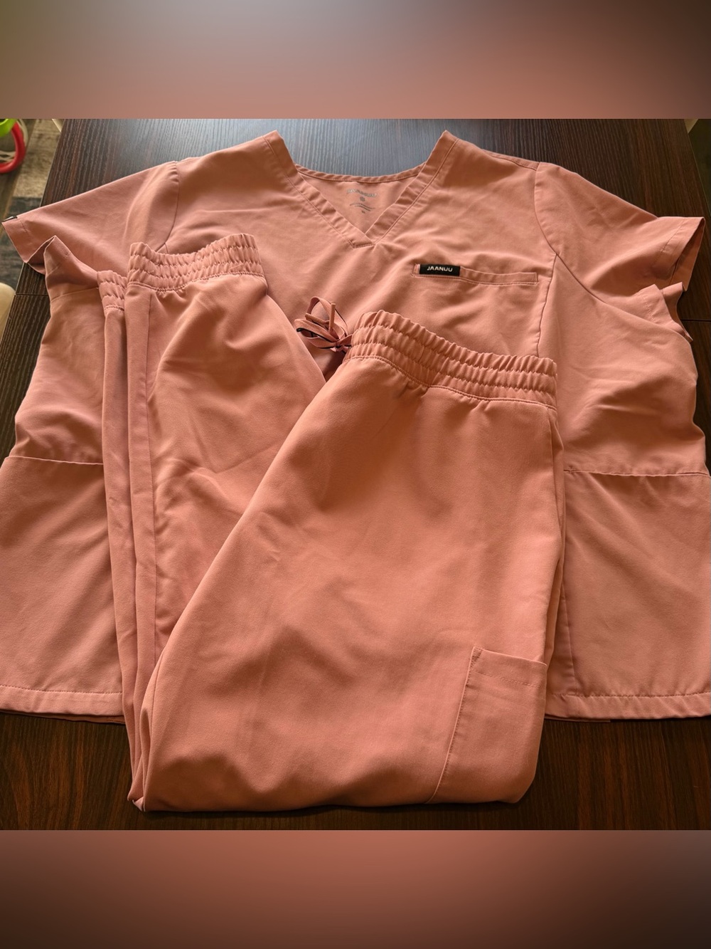 XXL/2X Jaanuu Scrub Set PINK